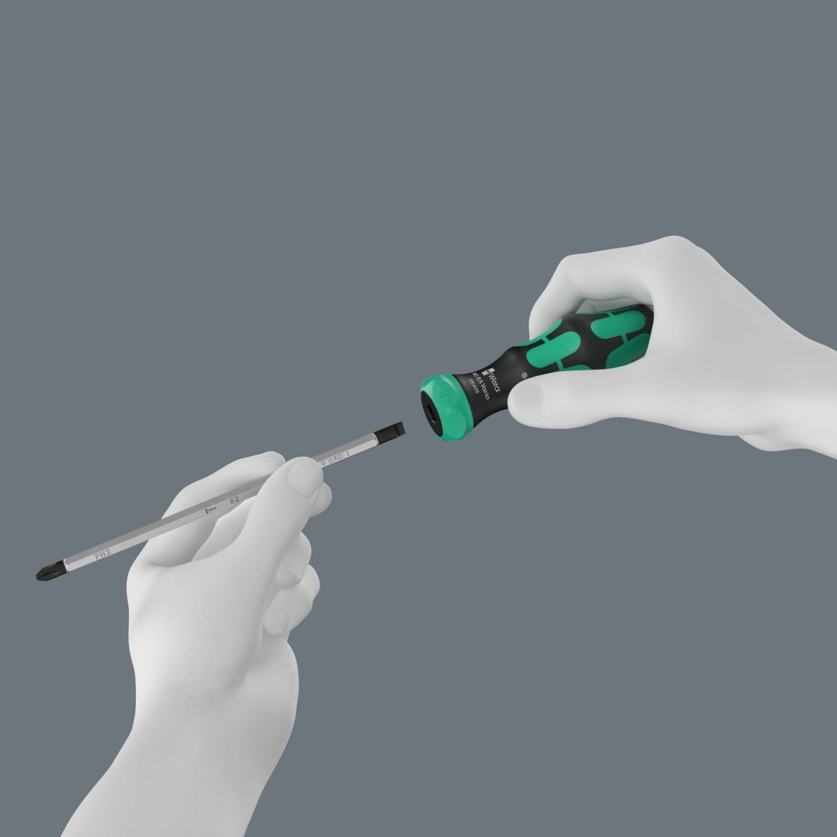 Wera Kraftform Kompakt Vario RA Ratcheting Screwdriver Set Metric 05051540001 - Mr. Tools