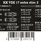 Wera Kraftform Kompakt VDE 17 Extra Slim 2 Tool Finder 17 Pieces 05006610001 - Mr. Tools