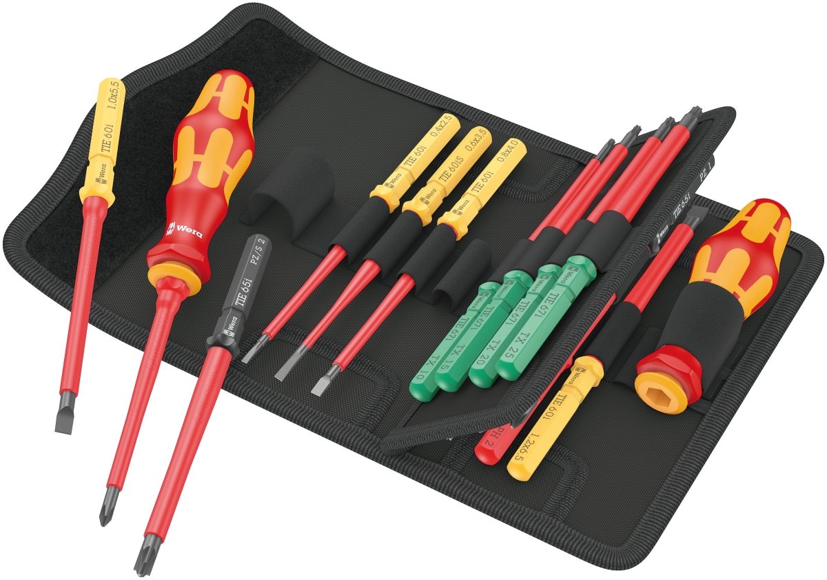 Wera Kraftform Kompakt VDE 17 Universal 1 Tool Finder Screwdriver Set 05006611001 - Mr. Tools