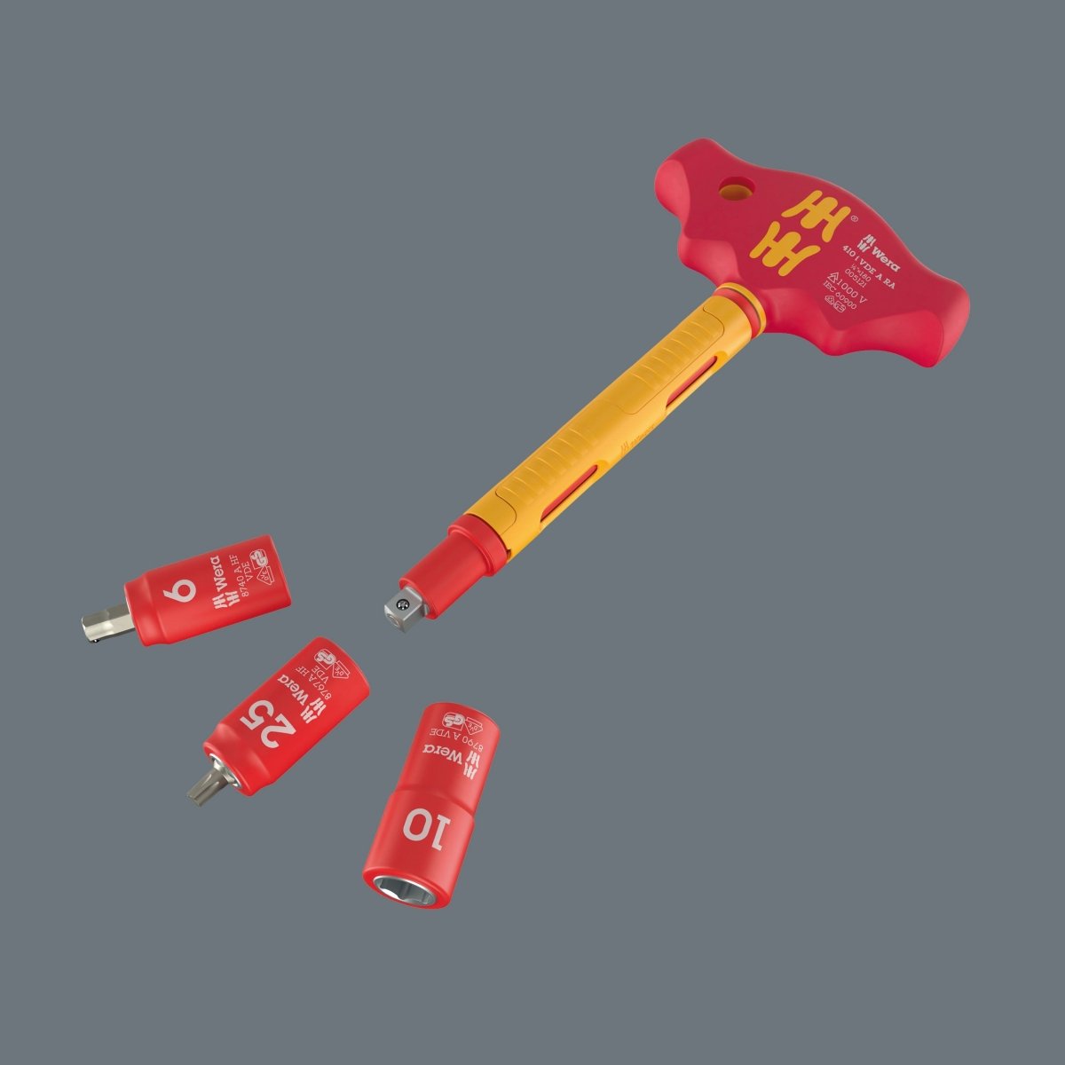 Wera Kraftform Kompakt VDE 24 Allrounder Set 1 25 Pieces Metric 05006632001 - Mr. Tools