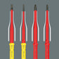 Wera Kraftform Kompakt VDE GO RA 2 Insulated Ratcheting Screwdriver Set, 5-Piece - Mr. Tools
