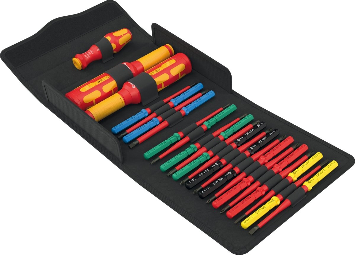 Wera Kraftform Kompakt VDE Safe Torque Speed Control Cabinet Set 1 05006633001 - Mr. Tools