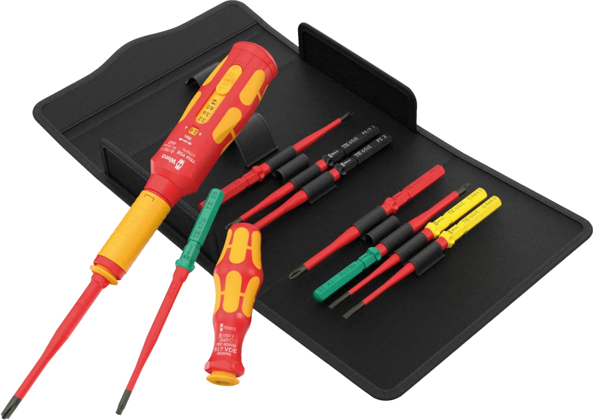 Wera Kraftform Kompakt VDE Safe-Torque Speed Switch Cabinet Set Basic 1 - 23 Piece (05006634001) - Mr. Tools