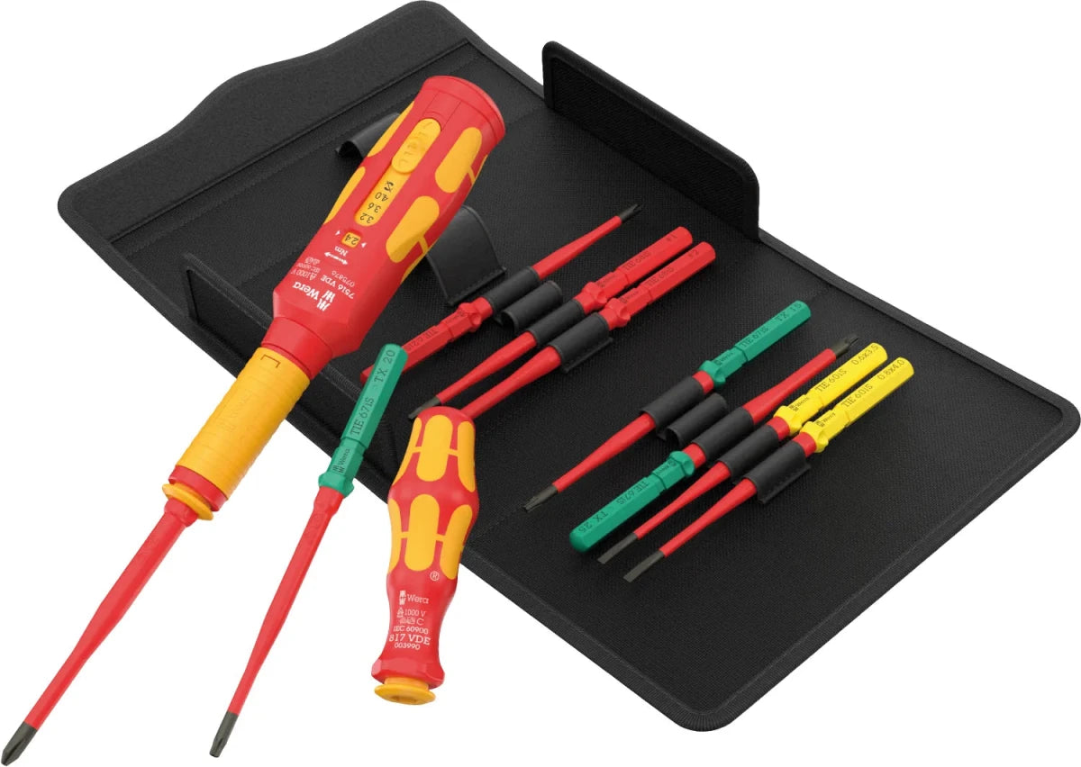 Wera Kraftform Kompakt VDE Safe-Torque Speed Switch Cabinet Set Basic 2 (11-Piece Set) | 05006635001 - Mr. Tools