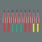 Wera Kraftform Kompakt VDE Safe-Torque Speed Switch Cabinet Set Basic 2 (11-Piece Set) | 05006635001 - Mr. Tools