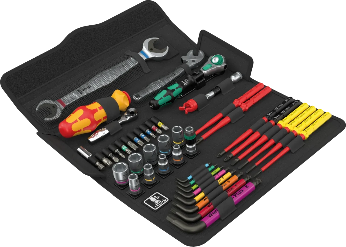 Wera Kraftform Kompakt W 11 Maintenance Kit (45 Pieces) – 05340006001 - Mr. Tools