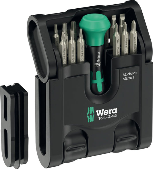 Wera Tool - Check Modular Micro 1 Precision Screwdriver Set 21 Pieces 05049002001 - Mr. Tools