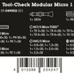 Wera Tool - Check Modular Micro 1 Precision Screwdriver Set 21 Pieces 05049002001 - Mr. Tools