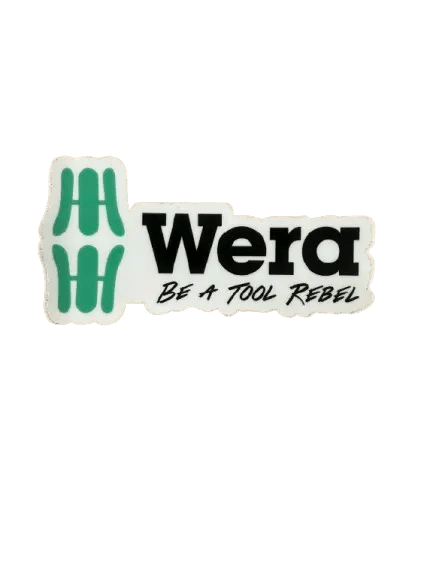 Wera Tool Rebel Vinyl Sticker Collection - Mr. Tools