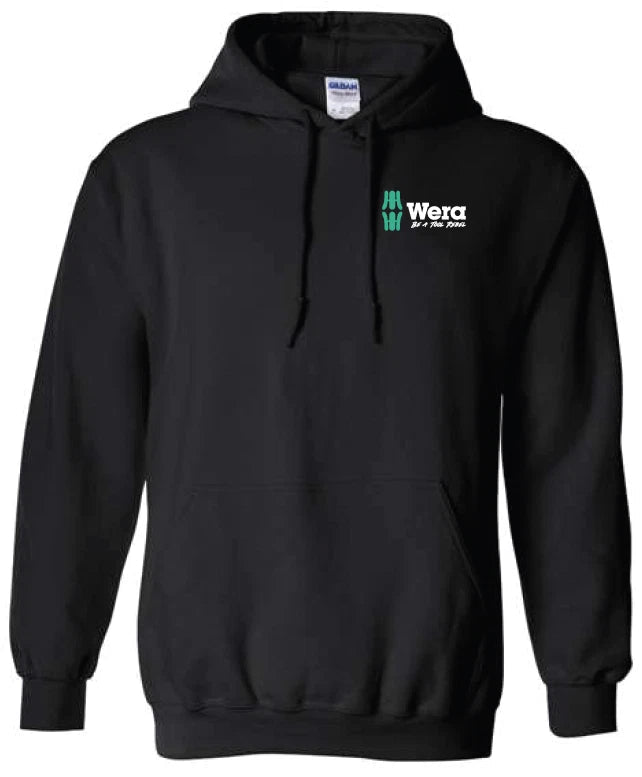 Wera Tools Tool Rebel Pullover Hoodie – Black (WERATRHOODIE) - Mr. Tools