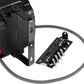 Work Hose air hose reel mounting plate shown with concrete wall expansion anchor bolts