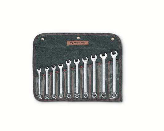 Wright Tool WRIGHTGRIP® 2.0 12 Point Combination Wrench Set 10 Pieces Metric 751 - Mr. Tools