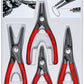 knipex precision circlip snap ring pliers set 4 piece 00 20 03 sb