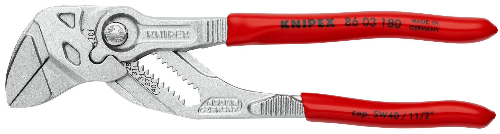 Knipex 00 20 06 US3 Black Pliers Wrench Set, 3 Pc.