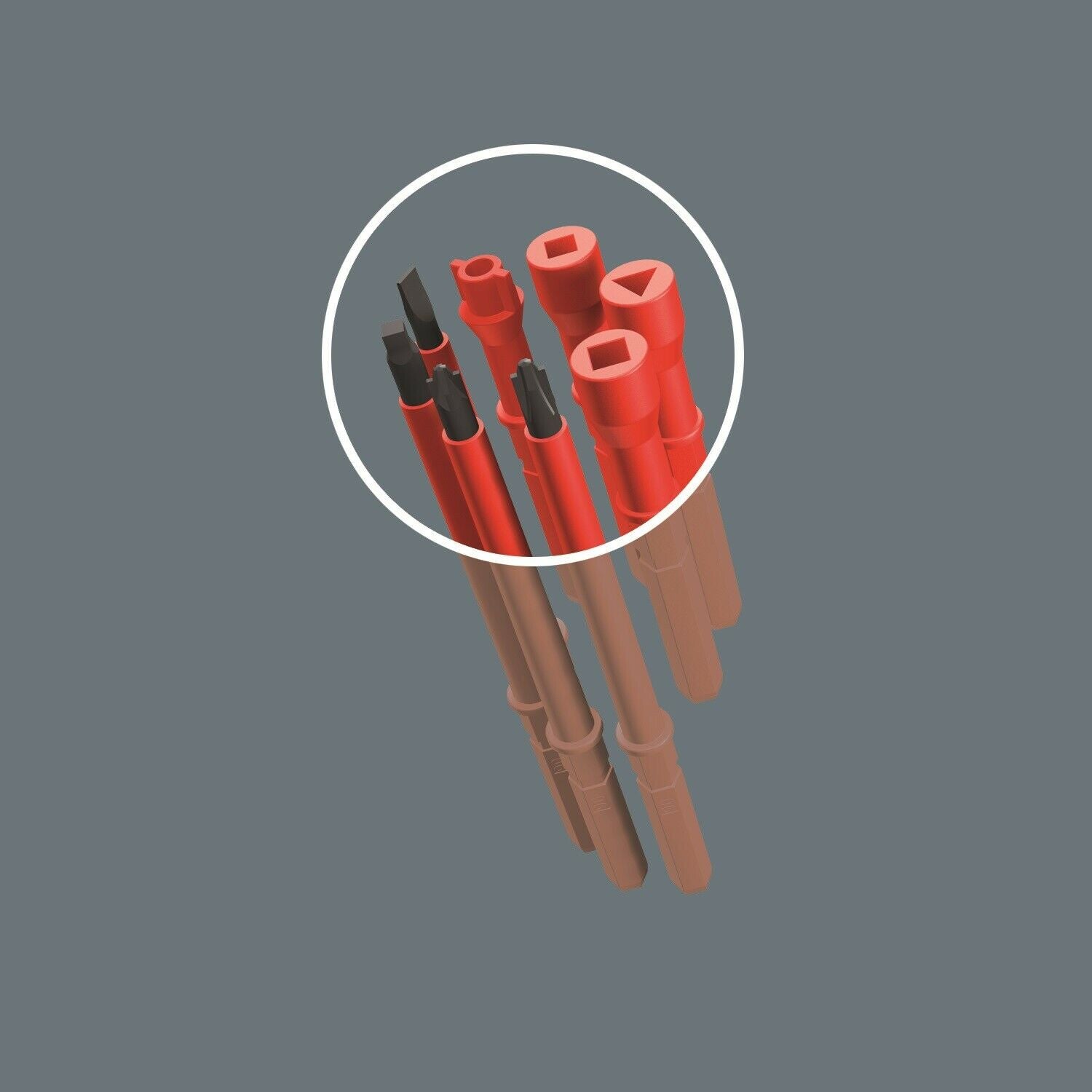 wera kraftform kompakt vde 7 insulated screwdriver set imperial 05003473001