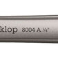 wera 8004 a zyklop metal ratchet with switch lever 1/4" drive 05004004001