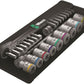 wera 8100 sb 11 zyklop metal switch socket wrench set 3/8" drive sae 05004051001