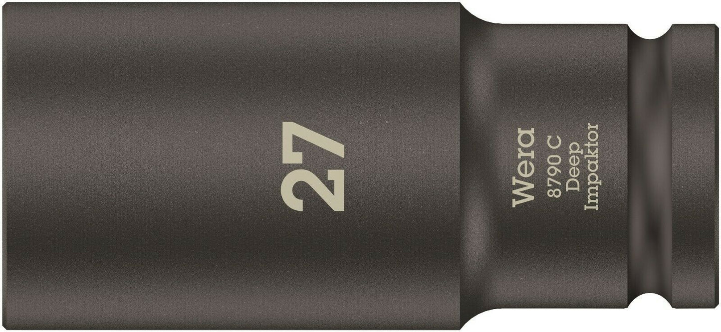 wera 8790 c deep impaktor socket 1/2" drive 27 mm