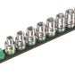 wera c 4 zyklop magnetic rail socket set 1/2" drive 9 pieces metric 05005460001