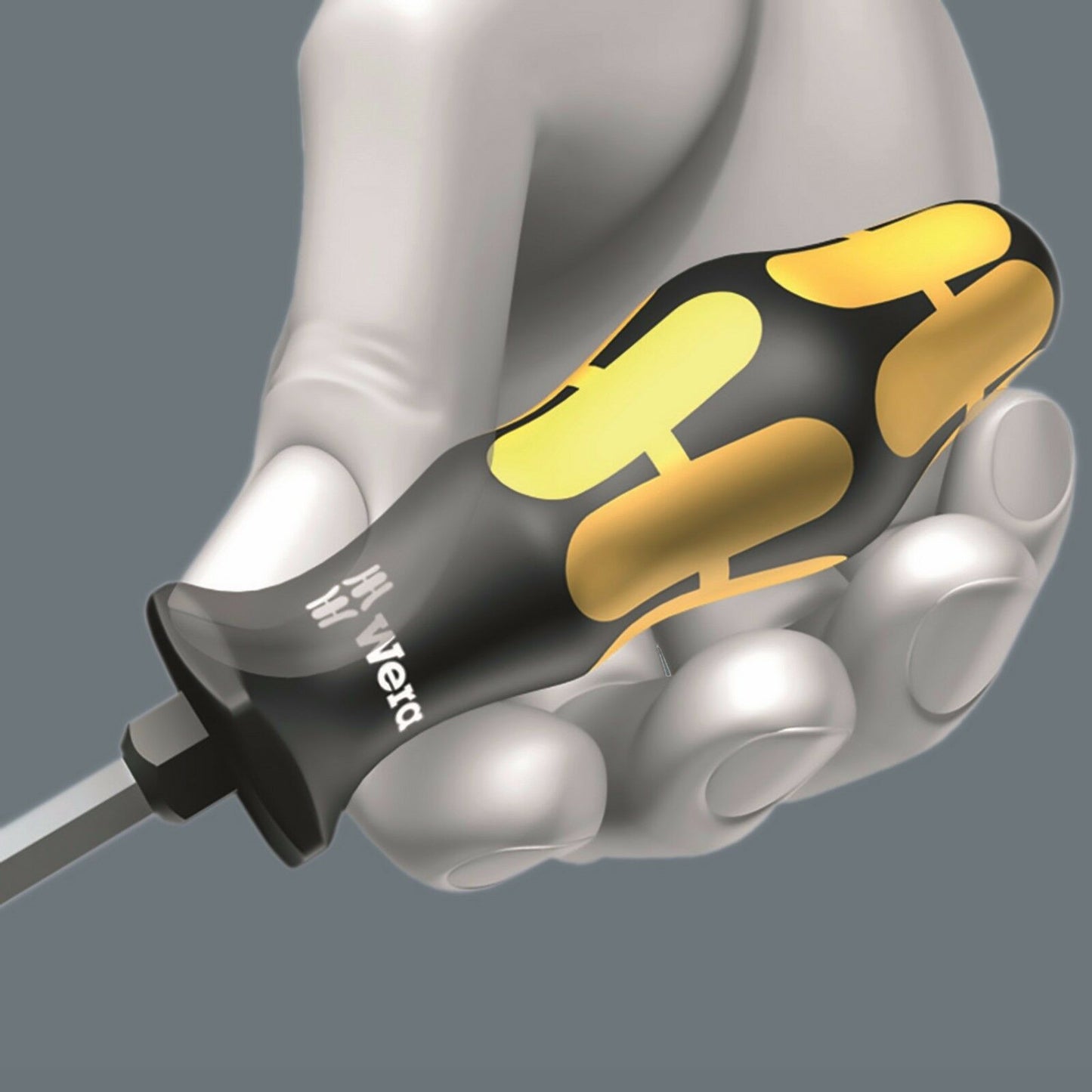 wera 932/6 kraftform chiseldriver screwdriver set with rack 05018282001