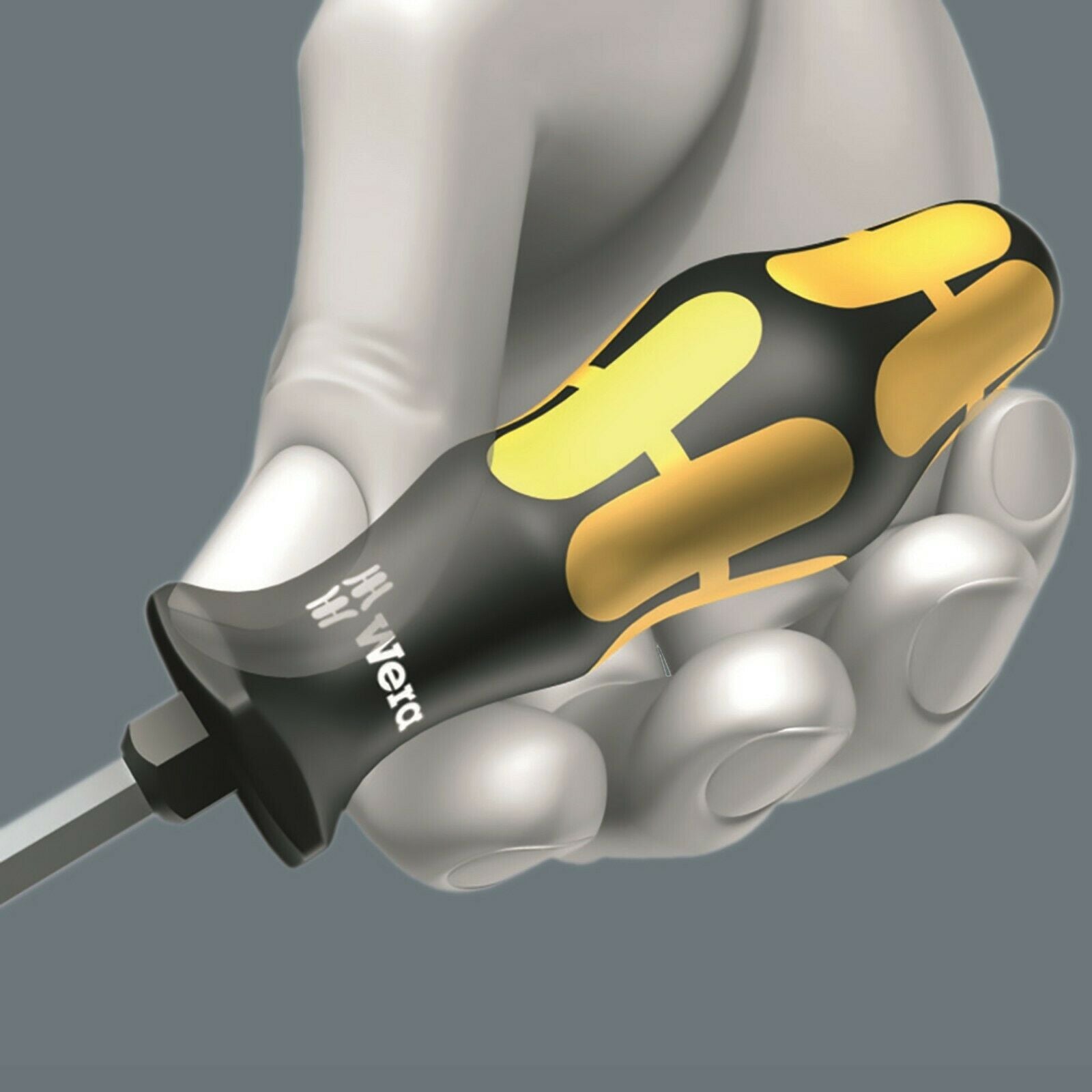 wera 932/ s/6 kraftform chiseldriver screwdriver set with rack 05018283001