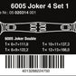 Wera 6005 Joker 4 Set 1 Double Open Ended Wrench Set 4 Pieces Metric 05020314001