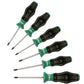wera 1334/1355/6 kraftform comfort screwdriver set 6 piece 05031552001