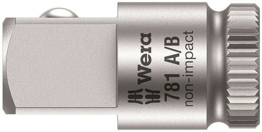 wera 781 a/b socket wrench adapter 1/4" drive 05042670001
