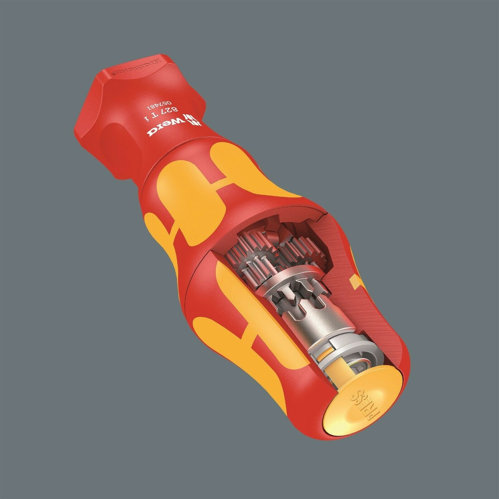 Wera 827 T i Kraftform Kompakt Turbo VDE Insulated Screwdriver 0505748