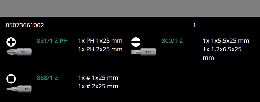 wera 27 ra 2 sb kraftform kompakt ratcheting screwdriver set 05073661002