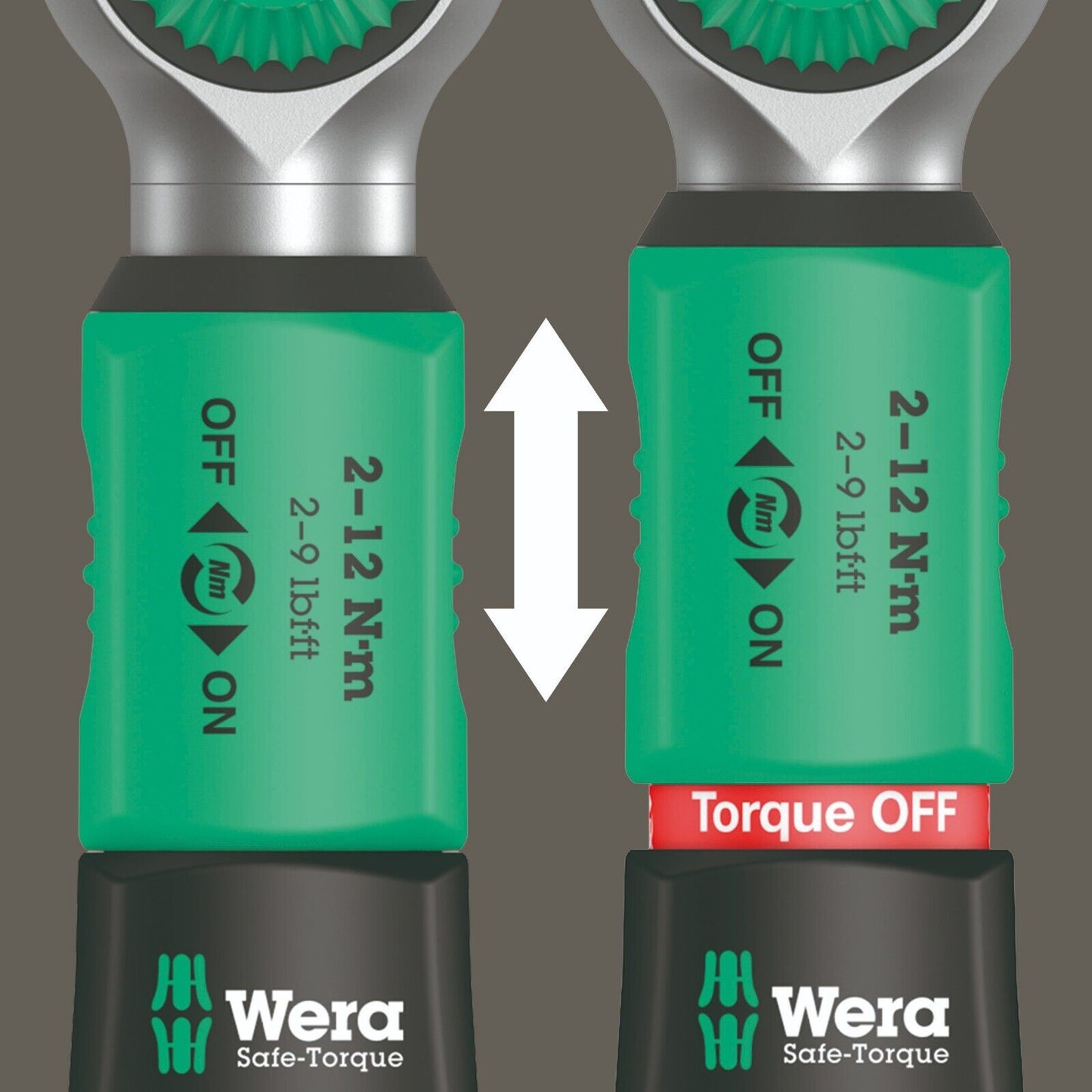Wera Safe Torque A 1 Torque Wrench 2-12 Nm 1/4" Drive 05075800001