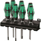 wera 335/350/367/7 kraftform plus lasertip screwdriver set 7 piece 05320540001
