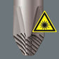 wera 335/350/367/7 kraftform plus lasertip screwdriver set 7 piece 05320540001