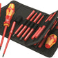 wera kraftform kompakt vde 18 insulated screwdriver blade set 05347108001