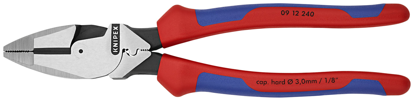 knipex high leverage lineman's pliers 9.5" 09 12 240