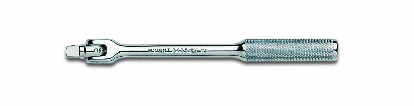wright tool knurled grip flex handle socket wrench 3/8" drive 3435