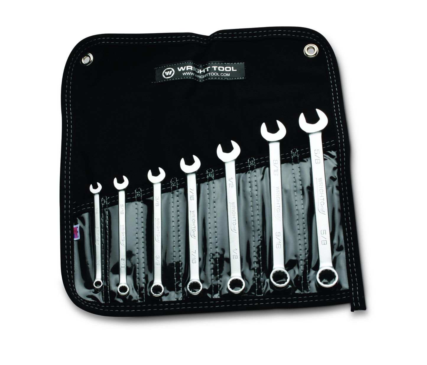 Wright Tool WRIGHTGRIP® 2.0 12 Point Combination Wrench Set 7 Piece SAE 705
