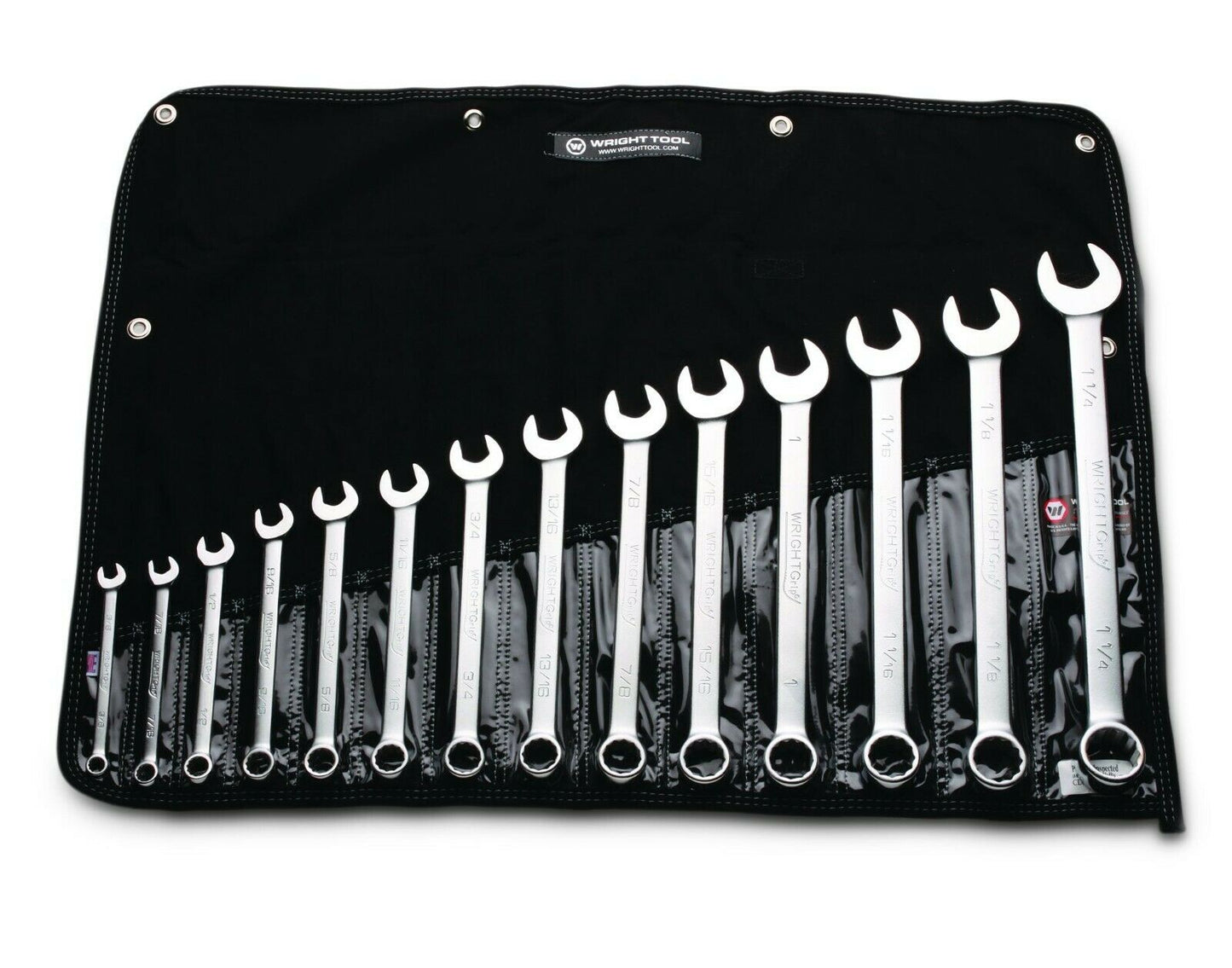 wright tool wrightgrip® 2.0 12 point combination wrench set 14 piece sae 714