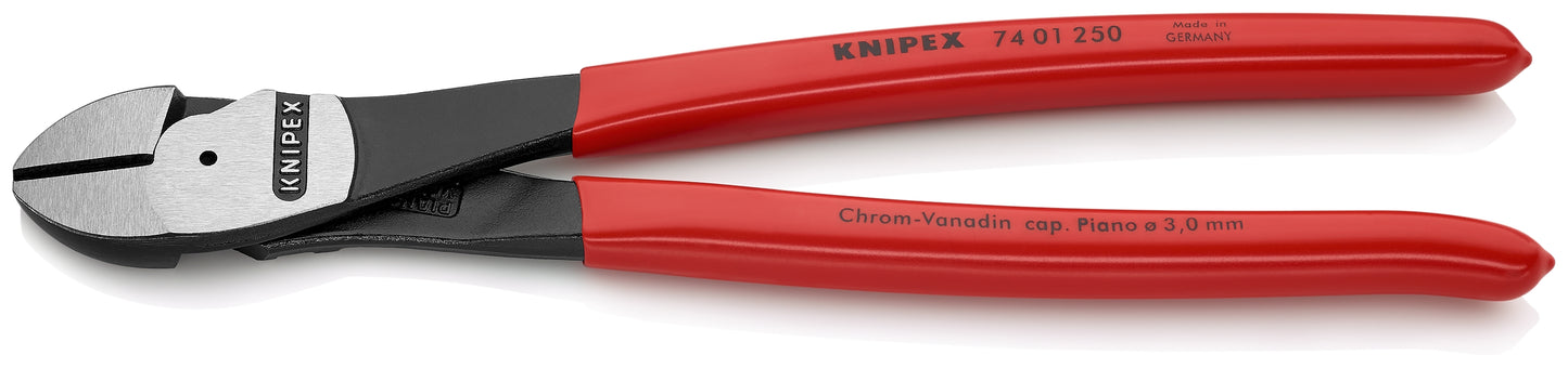 knipex high leverage diagonal cutters 10" 74 01 250
