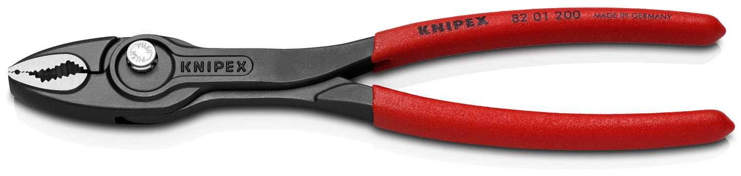 knipex twingrip slip joint pliers 8" 82 01 200