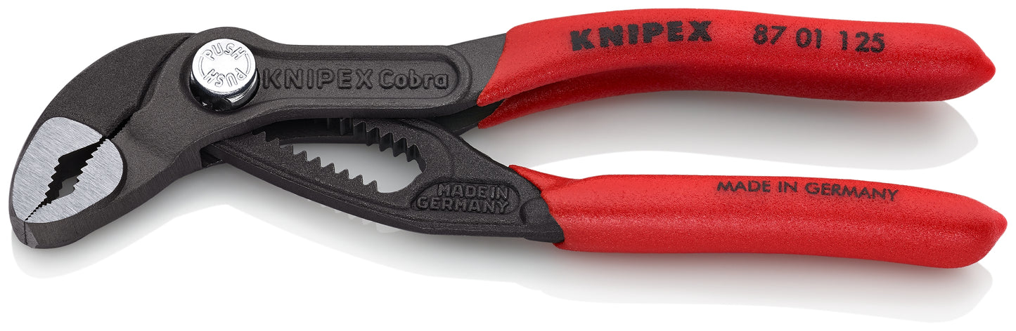 knipex cobra® high-tech water pump pliers 5" 87 01 125