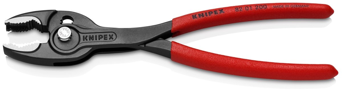 Knipex 8-Inch TwinGrip Slip Joint Pliers – Professional Grade Tool (82