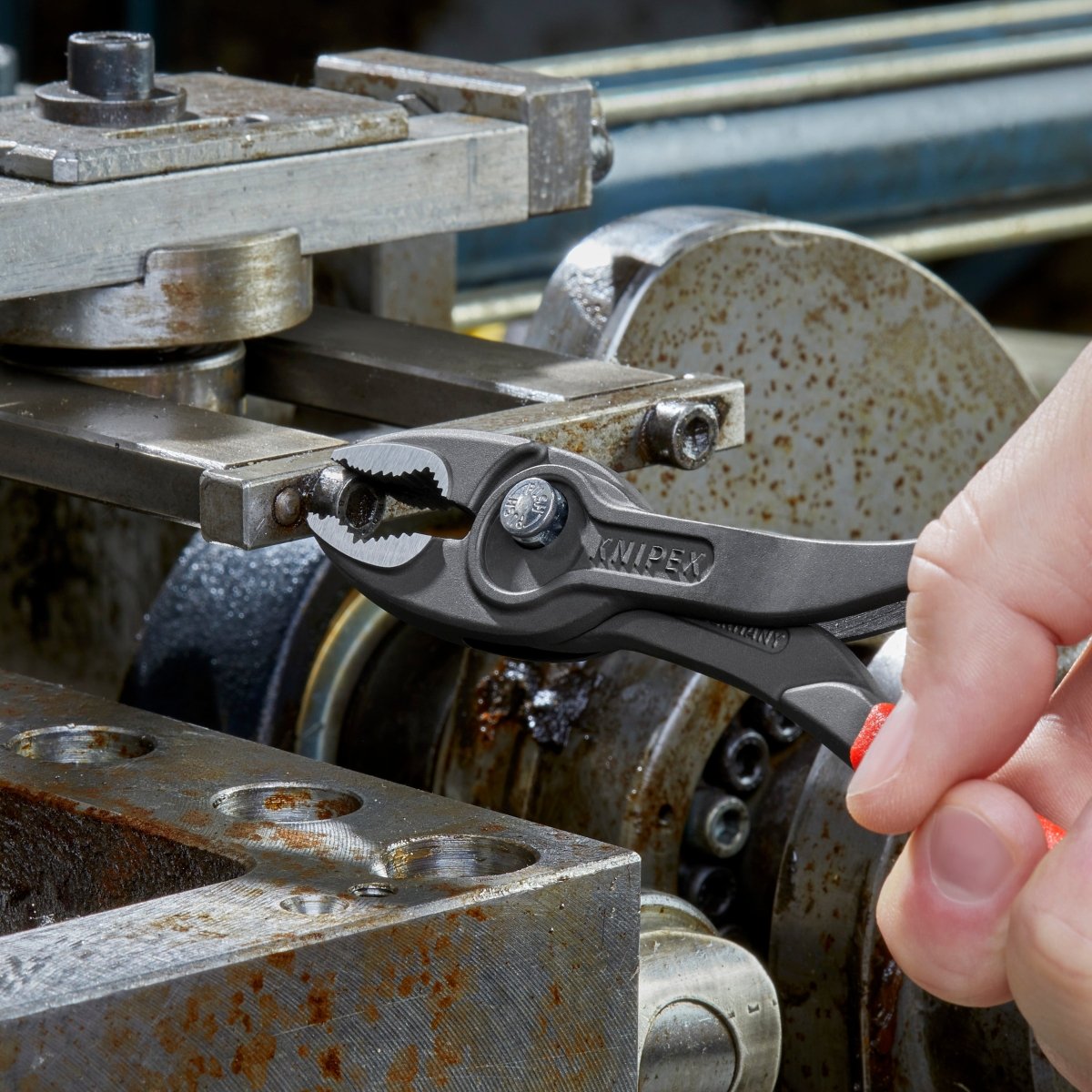 Knipex 8-Inch TwinGrip Slip Joint Pliers – Professional Grade Tool (82