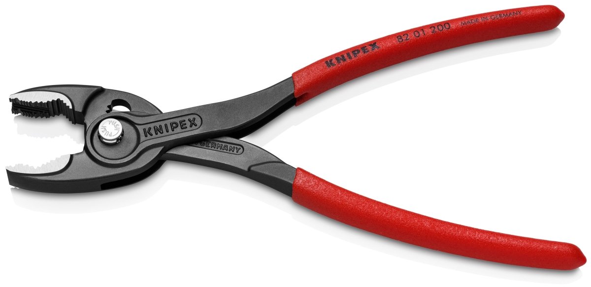 Knipex 8 - Inch TwinGrip Slip Joint Pliers – Professional Grade Tool (82 01 200) - Mr. Tools