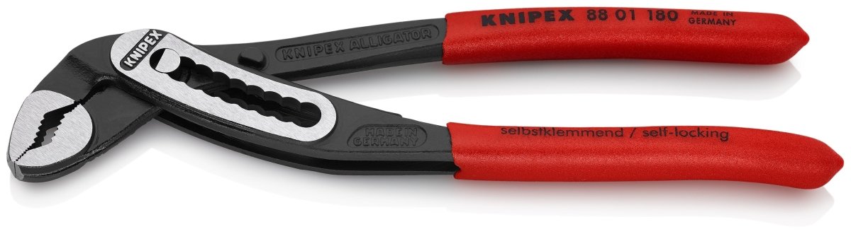 Knipex Alligator® Water Pump Pliers 7 1/4" 88 01 180 - Mr. Tools
