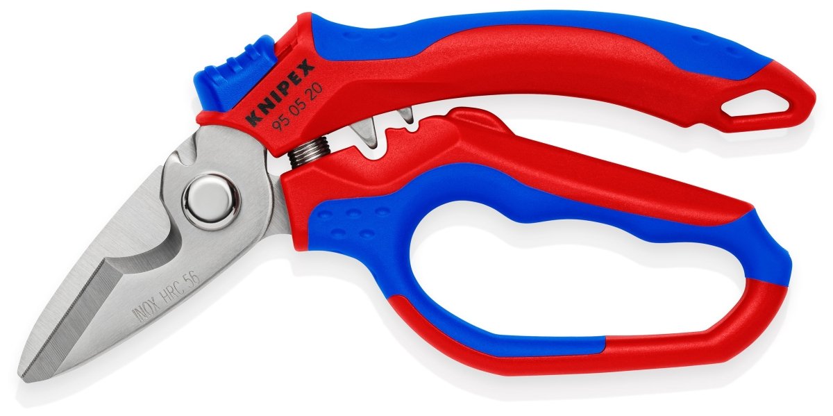 Knipex Angled Electrician Shears 6 1/4" 95 05 20 US - Mr. Tools