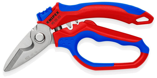 Knipex Angled Electrician Shears 6 1/4" 95 05 20 US - Mr. Tools