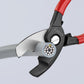 Knipex Cable Shears With Twin Cutting Edge 8" 95 11 200 - Mr. Tools