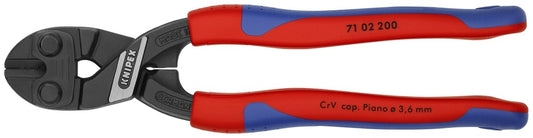 Knipex CoBalt® High Leverage Bolt Cutters 8" 71 02 200 - Mr. Tools