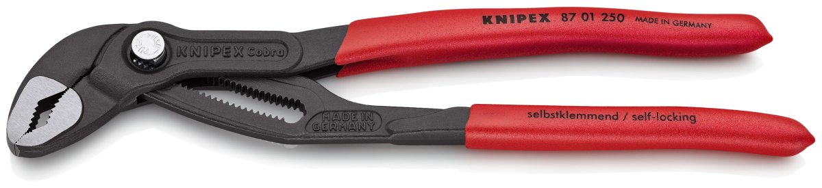 Knipex Cobra® High - Tech Water Pump Pliers 10" 87 01 250 - Mr. Tools